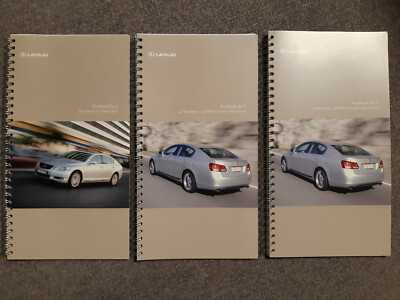 LEXUS Road Book 3 (!) Stück Pressemappe Press Kit Menue St Tropez Cote d'Azur