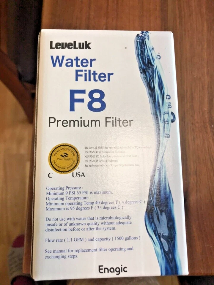Leveluk F8 Filter for Kangen K8 Authentic Water Purifier Cartridge  JP F/S - Image 2 of 4