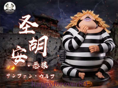 Clone Studio One Piece Blackbeard Sanjuan Wolf Resin Model Statue Preorder 65cm Ebay