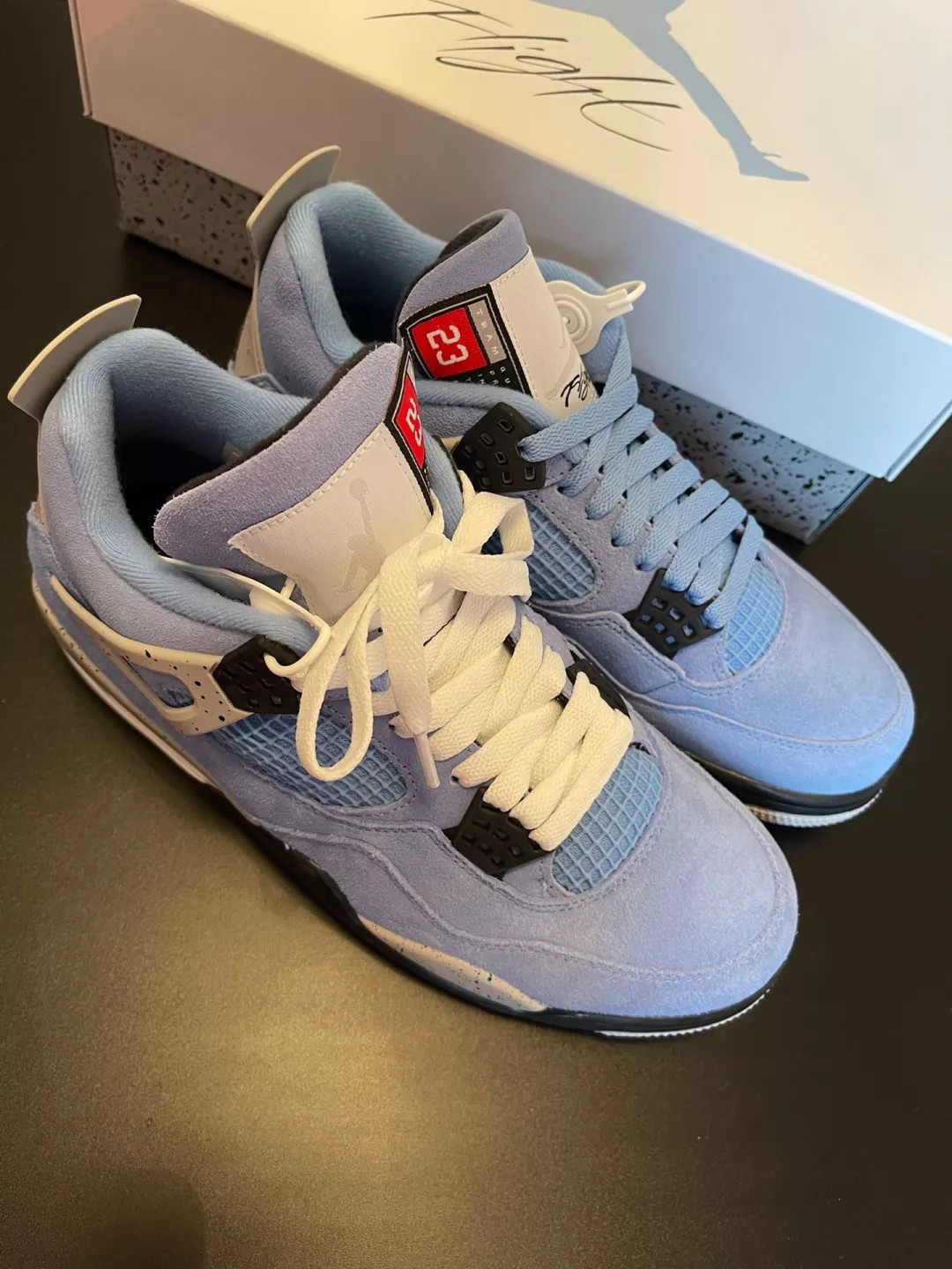 Nike Air Jordan 4 Retro OG University Blue UNC Cement （CT8527-400 ）Mens 11  - C.C. Plaza de la Estación