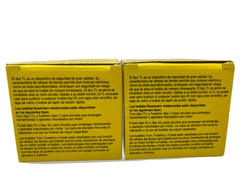 8 Bussman TL-25PK4 25 Amp Tiempo Retraso Edison Enchufe Base Fusibles 2 Cajas de 4 Nuevo en Caja - Imagen 2 de 8