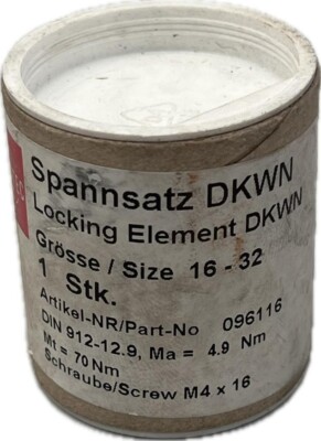 Bamatec Spannsatz DKWN 16-32