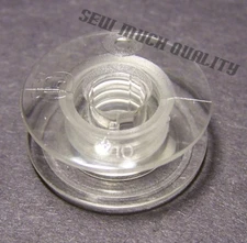 BOBBINS (10,20,50,100 ct) Plastic Genuine Husqvarna Viking 180 185 190 610 620 +