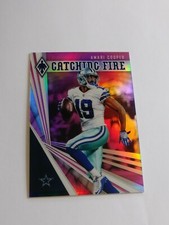 2019 Panini Phoenix Prizm ** Pink Prizm Catching Fire ** Amari Cooper #D / 199  