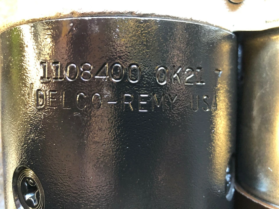 Chevrolet Corvette 1108400 Arranque 1970 1971 Fecha 0K21 Restaurado 454 con Manual Foto 2 de 4