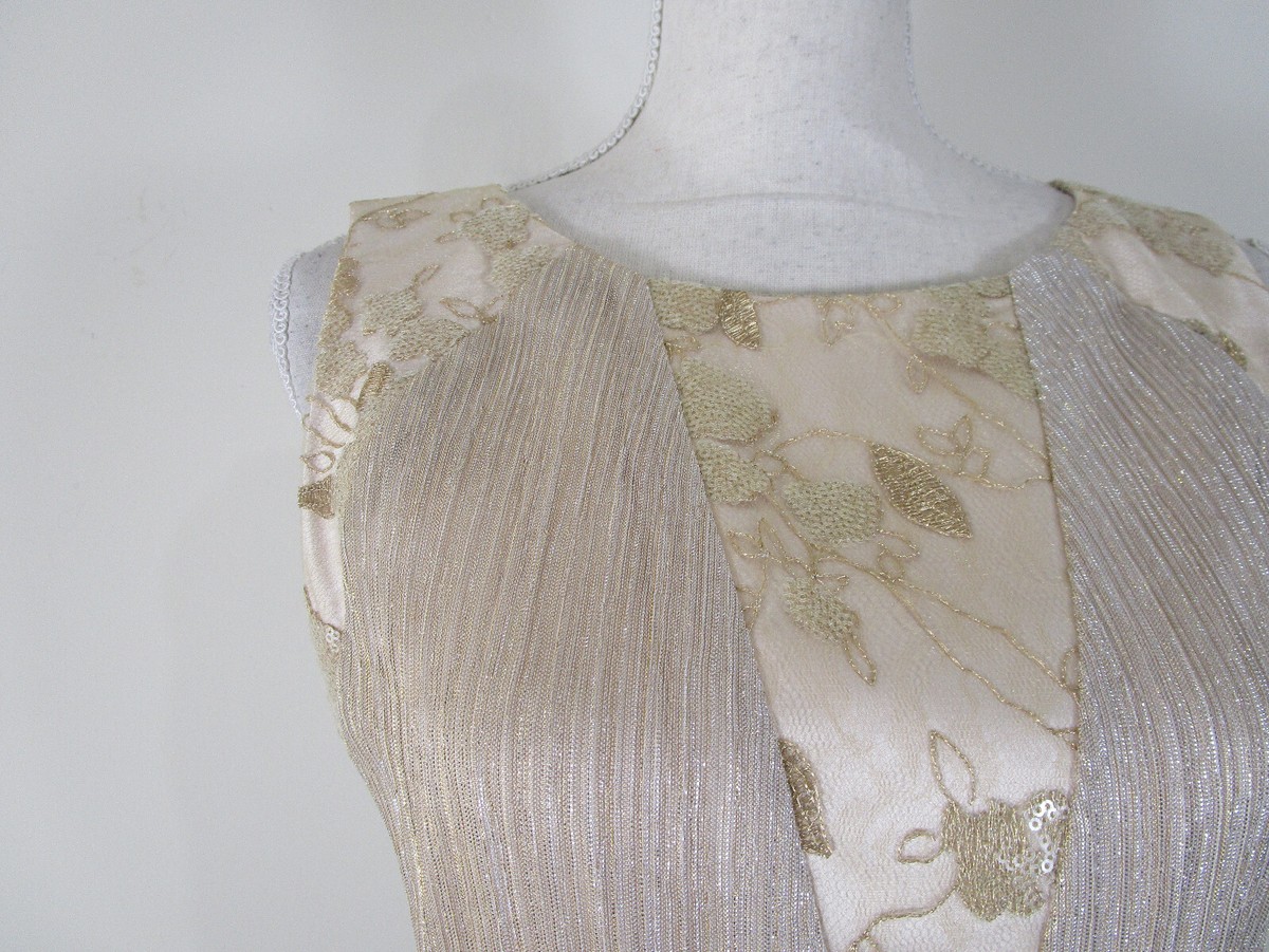 slim fit dress slacks ELIE TAHARI Size 8 Gold Cotton Blend One Shoulder Cocktail Dress  Sui  Generis Designer Consignment