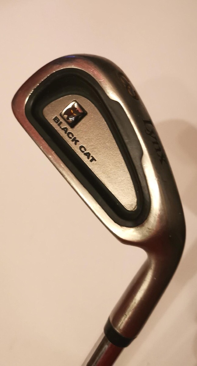 Lynx Original BLACK CAT Dynamic Flare Stabilizing System Irons 3,4