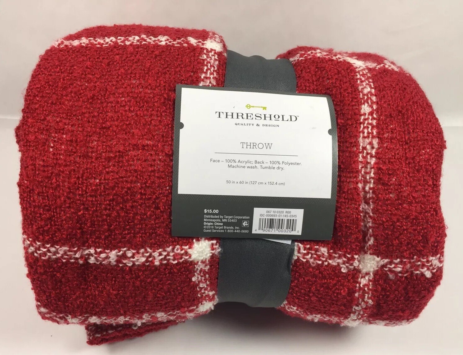 Boucle Throw Threshold Throw Blanket Boucle Throw Blanket