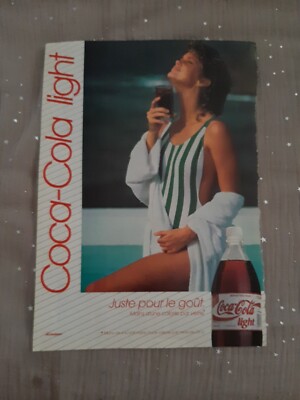 Alte Pressewerbung - Coca Cola von ? - Alte Papierwerbung