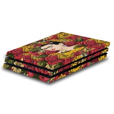 OFFICIAL FRIDA KAHLO FLORAL VINYL STICKER SKIN DECAL FOR SONY PS4 PRO CONSOLE