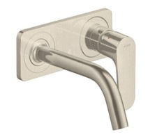 Hansgrohe Rubinetti da parete 3411280 solo set finiture in nichel spazzolato