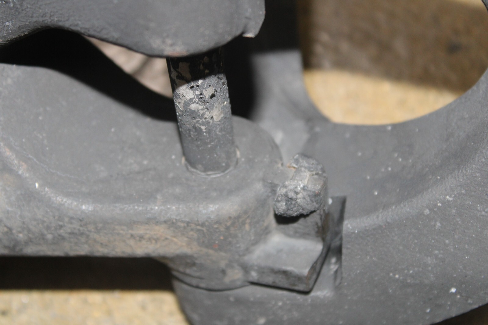 McLaren 720S, RH, Right, Front Door Hinge, Burn/Smoke Dmg, Used