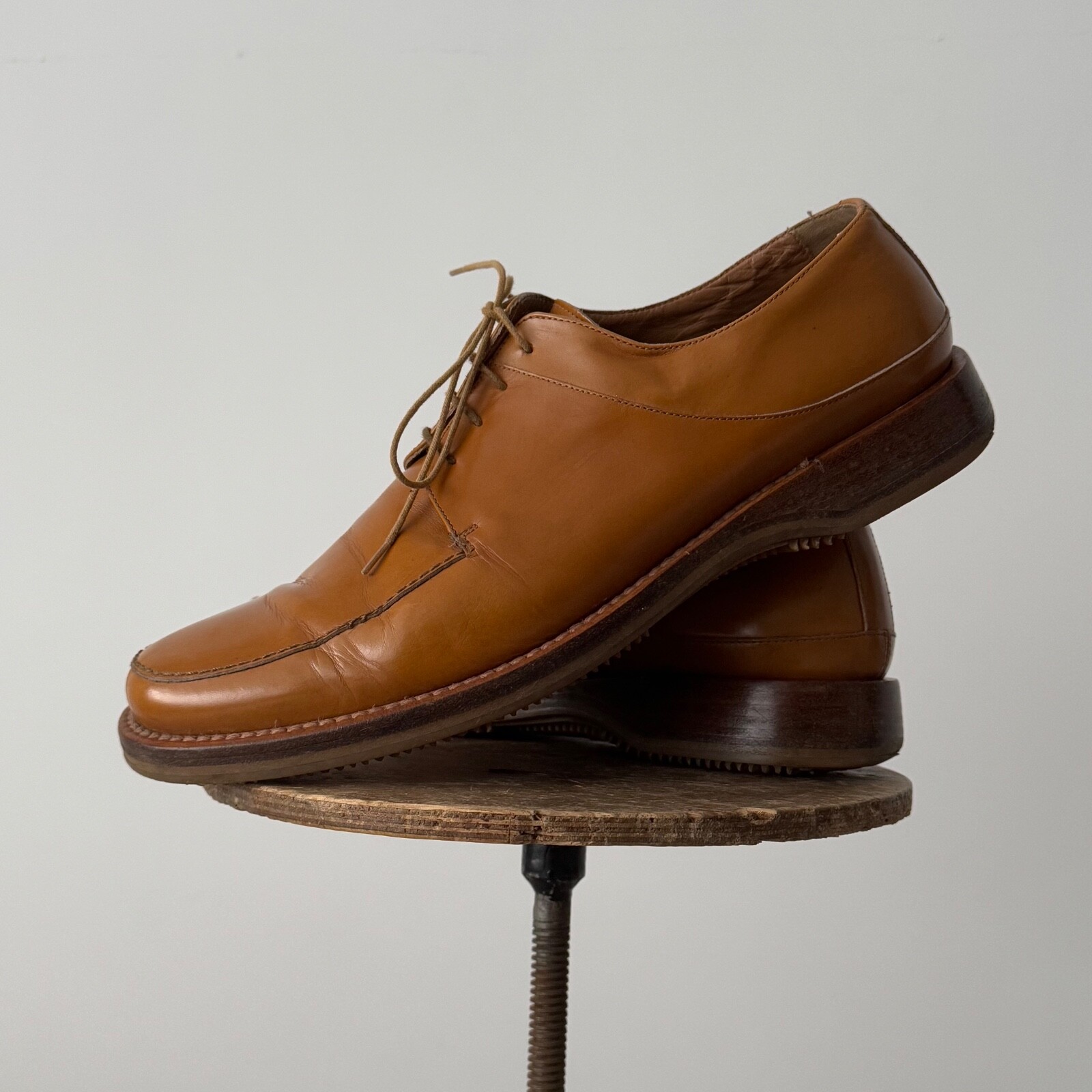 SAOLA Scarpe derby Officine Creative da uomo in pelle marrone TAGLIA EU 44 US 11