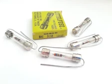 LOT OF 4 LITTELFUSE 315 PT PIGTAIL 3/10A AXIAL 250V FUSES SLO BLO PAPER BOX