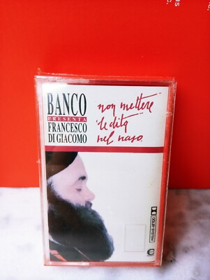CASSETTE LONG TAPE FRANCESCO DI GIACOMO STECK DEINE FINGER NICHT IN DIE NASE NEU VINTAGE