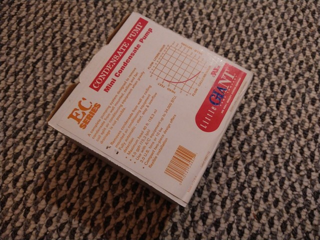 Little Giant EC-400 Condensate Pump - 553455 for sale online | eBay