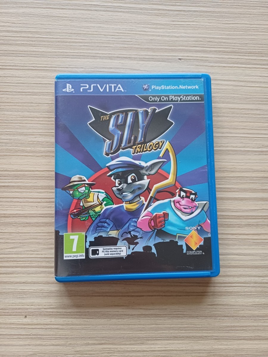 Sly Trilogy Sony PlayStation Vita (includes Unscartched Sly3 Code