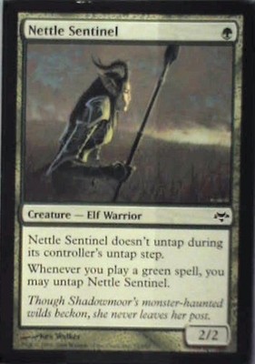 Nettle Sentinel - Eventide: #71, Magic: The Gathering Lp C309