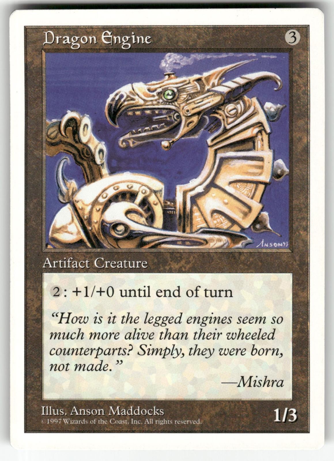 Dragon Engine Rare Fifth Edition Magic: The Gathering Near Mint