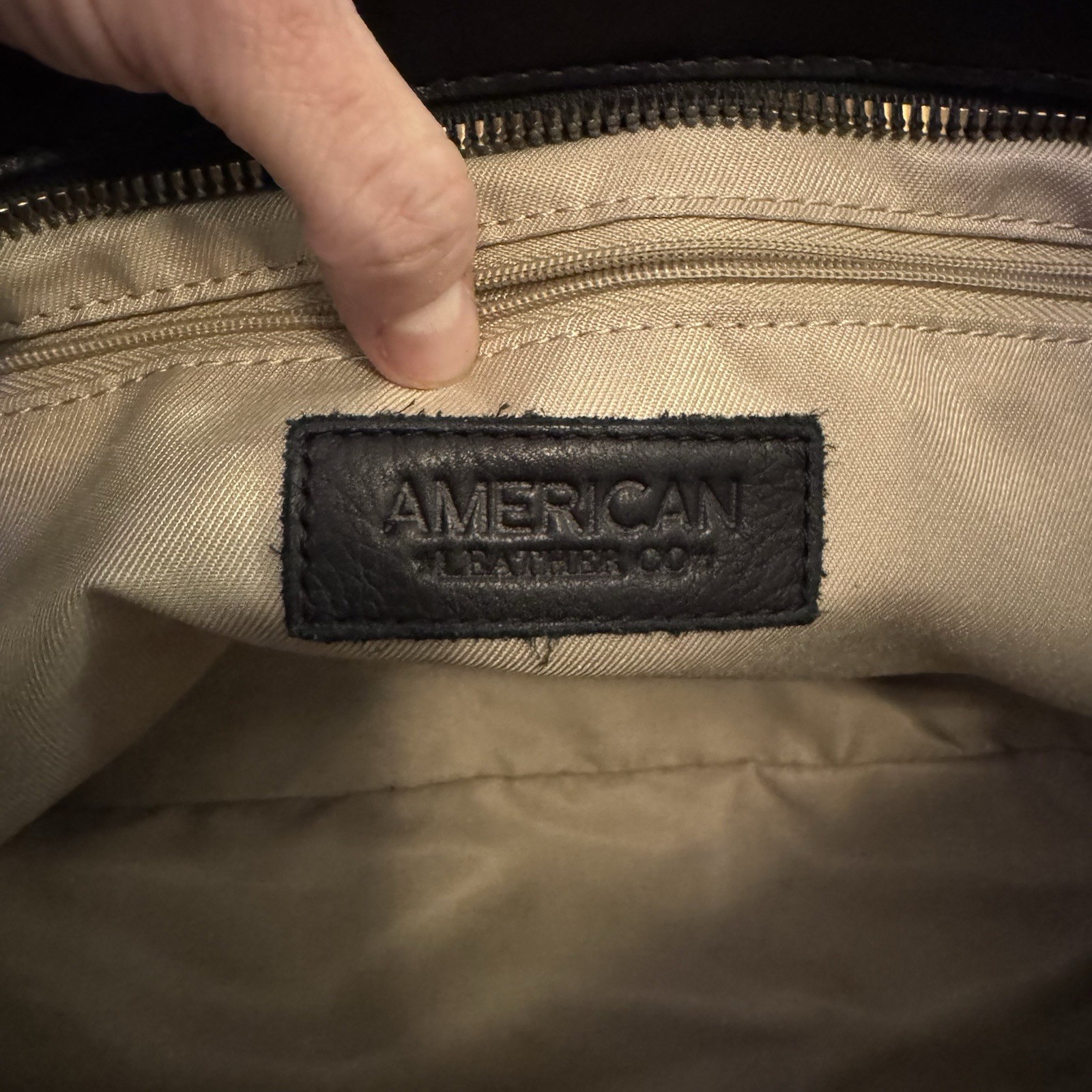 American Leather Co Shoulder Bag