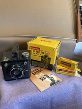 Vintage Kodak Brownie Flash Six -20 Camera Untested With Box Manual