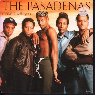 Pasadenas Make It With You 7'' vinyl Netherlands Columbia 1992 pic sleeve - small