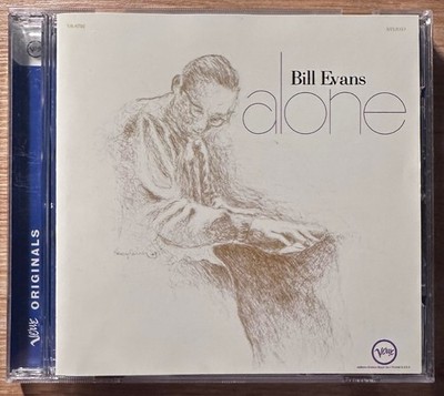 Bill Evans, alone, Verve CD, 5 previously unreleased tracks