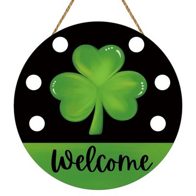 St Patricks Day Decorations 12 inches x 12 inches, Green 
