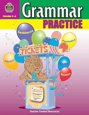 Grammar Practice for Grades 3-4 - Paperback, by Clutterbuck Peter - Very Good