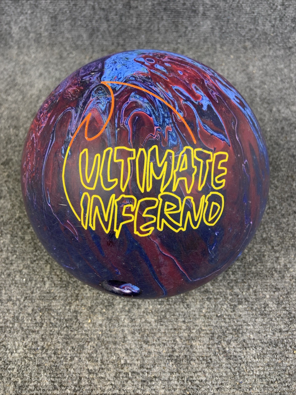 Brunswick Ultimate Inferno 15 lb Bowling Ball 14.62 lbs Actu
