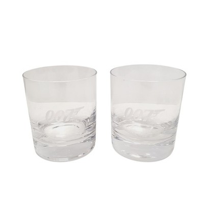 2 x JAMES BOND007 Gin & Tonic GLASSES - whisky (11)