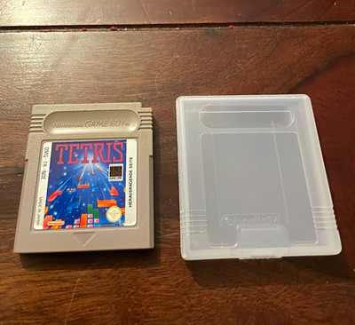 Tetris Classic , Top Zustand , Original Modul + Schutzhülle , Game Boy Spiel 