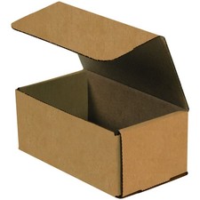  Shipping Boxes Small 7"L x 4"W x 3"H, 50-Pack  Corrugated Cardboard Box fo...