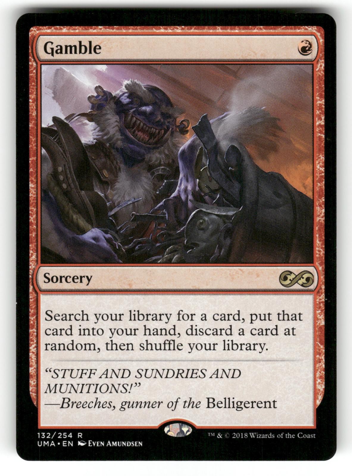 Gamble NM Ultimate Masters 132 MTG Regular Rare