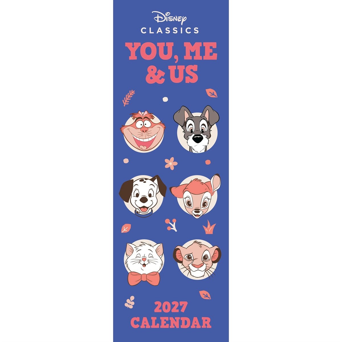 Disney You Me And Us 2027 Slim Wall Calendar - Image 3