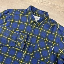 Carhartt WIP Multicolor Button Down L/S Shirt Men s Sz XL Streetwear READ