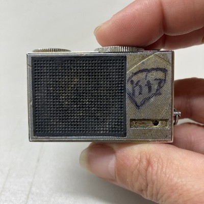 Vintage RARE Sony ICR-120 Ultra-compact AM Radio Sold As Is For Parts & Repair