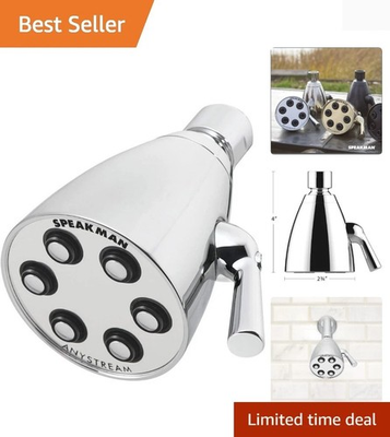 #ad S 2252 Signature Icon Anystream Adjustable High Pressure Shower Head 2.5 GPM ... $277.48