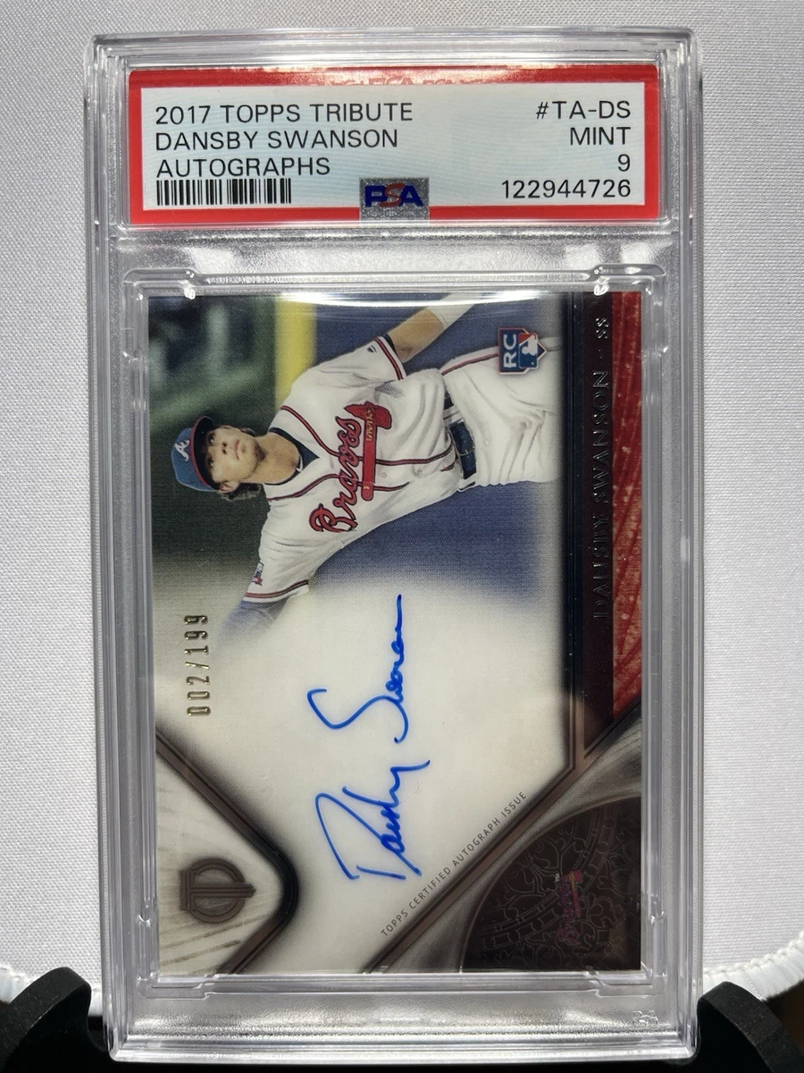 Dansby Swanson Autograph Baseball Cards for sale | eBay