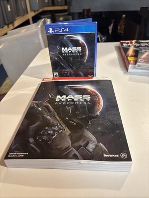 Mass Effect Andromeda CIB - Sony PlayStation 4 PS4 with Prima Guide Book  