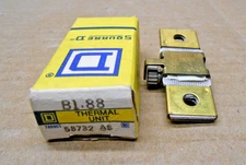 NEW SQUARE D B1.88 THERMAL OVERLOAD RELAY HEATER ELEMENT UNIT (7 AVAILABLE)