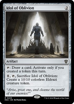 Idol of Oblivion - 229 - NM - Commander: Murders at Karlov Manor - MTG