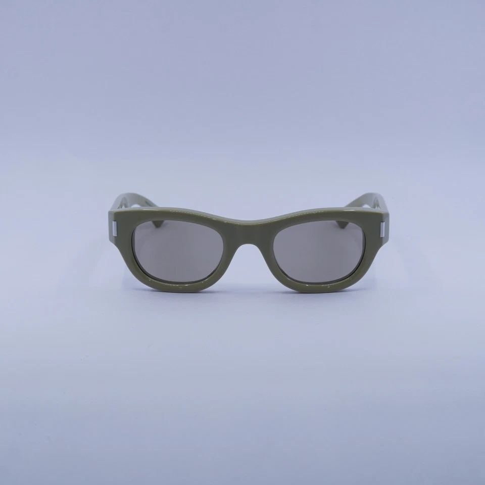 New Saint Laurent SL761 003 Green/Grey 49-21-145 Sunglasses - Image 2 of 4