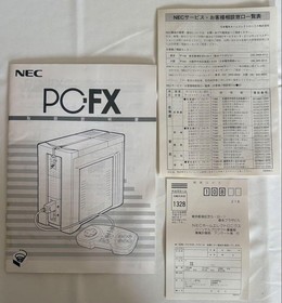 NEC PC-FX PCFX Console Boxed w/ Controller Game Manual from Japan Rare Retro