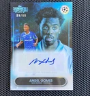 Angel Gomes 2025-26 Topps Summer Signings UCC Auto Blue 89/99