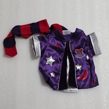 Build-a-Bear Harry Potter Wizard Academy purple Robe Red Striped Scarf Star Moon