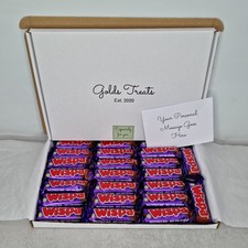 Cadbury Wispa Chocolate Gift Hamper Letterbox Gift Box FREE Message