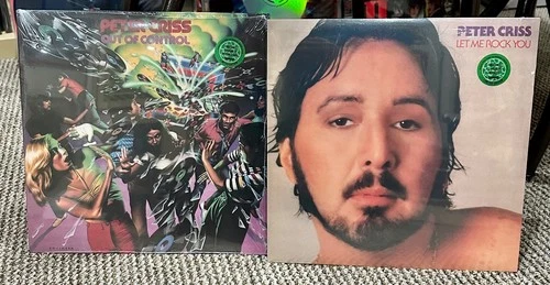 Peter Criss KISS Let Me Rock You / Out Of Control Colored Vinyl 2021 sealed lp