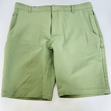 TEREN Designs Lightweight Adventure Shorts Men  s 34 x 9 Green Travel Hiking Golf