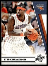 2010-11 Panini Season Update Stephen Jackson Charlotte Bobcats #77
